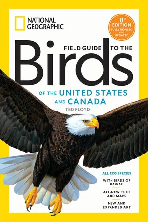 Cover of the National Geographic Field Guide to the Birds of the United States and Canada, 8th edition